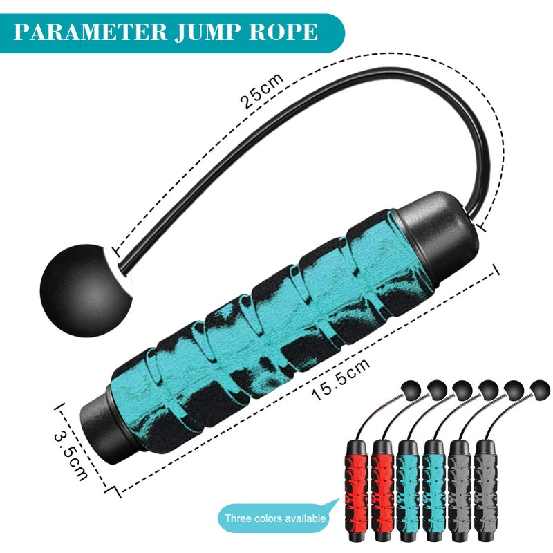 Redify Weighted Cordless Jump Rope for Fitness[Suitable for Different Ages and Levels] Ropeless Jump Rope for Crossfit Boxing MMA WOD Training, High Speed Rope Skipping for Narrow Space - Image 3