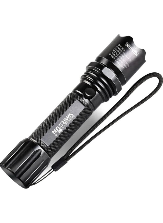 Warsun Explosion-Proof Flashlight With Certificate, Led High-Intensity Rechargeable Military-Grade Ultra-Bright Patrol Anti-Explosion For Gas Stations And Chemical Plants - Image 2