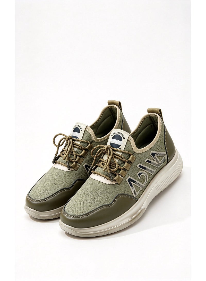 Amity Men's Soft Sole Casual Sports Sneakers, Non-Slip Wear-Resistant Breathable Mesh Walking Shoes - Image 1