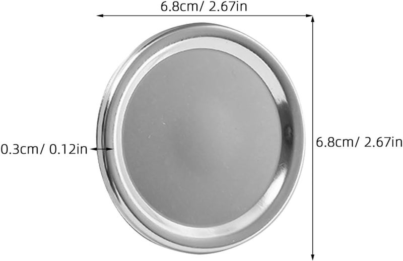 Elegant upgraded practical design Milisten 24pcs 70mm Tin Sealing Metal Caps for Mason Jars Regular Mouth Leak-proof Storage Jar Lids Split-type Covers for Canning and Food Preservation Regional central warehouse stock Leakproof sealed Batch uniform stable quality All need matching options Medium weight Global standard processed material Classic trendy design picks Easy assemble alternatives Upgraded general grade quality Wide use compliant quality Proper storage environment Easy handling optimized design Flexible anti-break Classic modern blend design Multi-color available build Gulf mainstream practical design Classified organized storage Personal & public compatible All-season available stock Advanced compact design Reinforced edge General compatible design Nationwide delivery Economical upgraded quality - Image 2