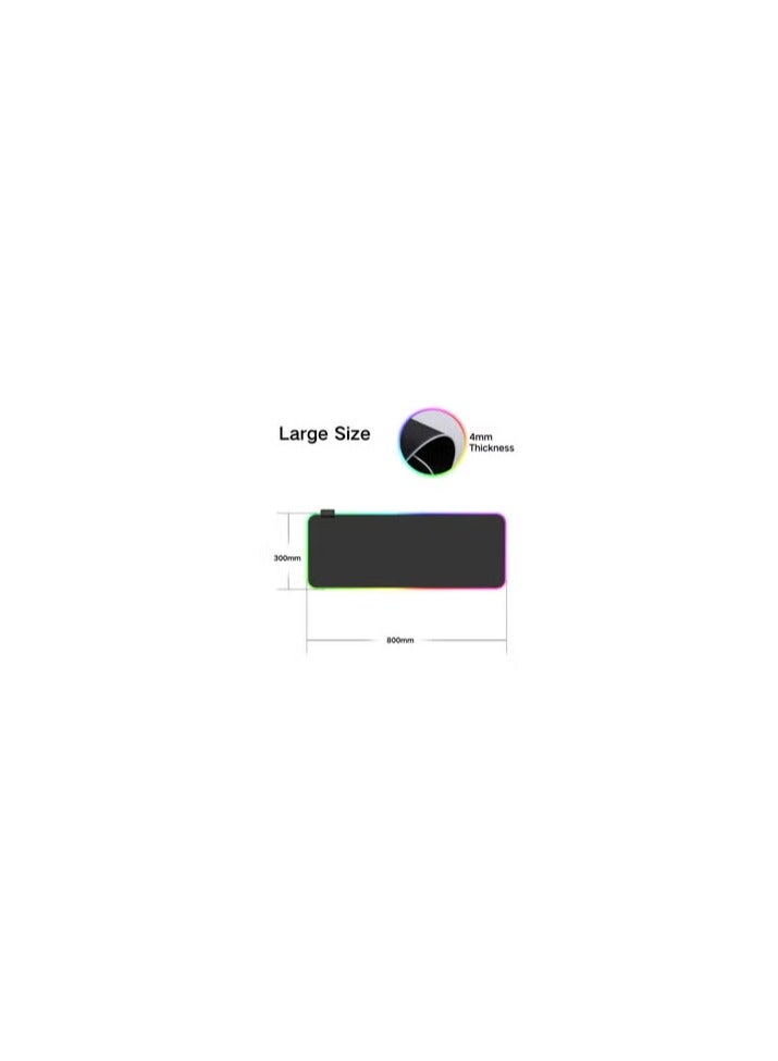 Chic Chic Gaming RGB keyboard Mouse Pad - Image 2