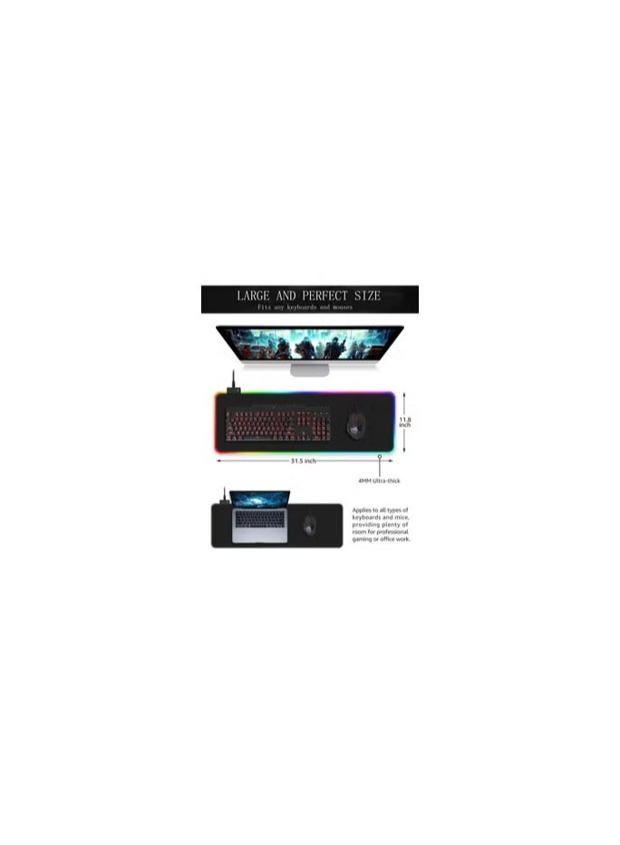 Chic Chic Gaming RGB keyboard Mouse Pad - Image 4
