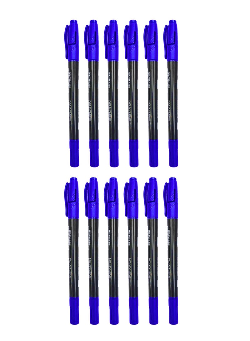 Libra Twin Marker (12 pieces) blue - Image 1