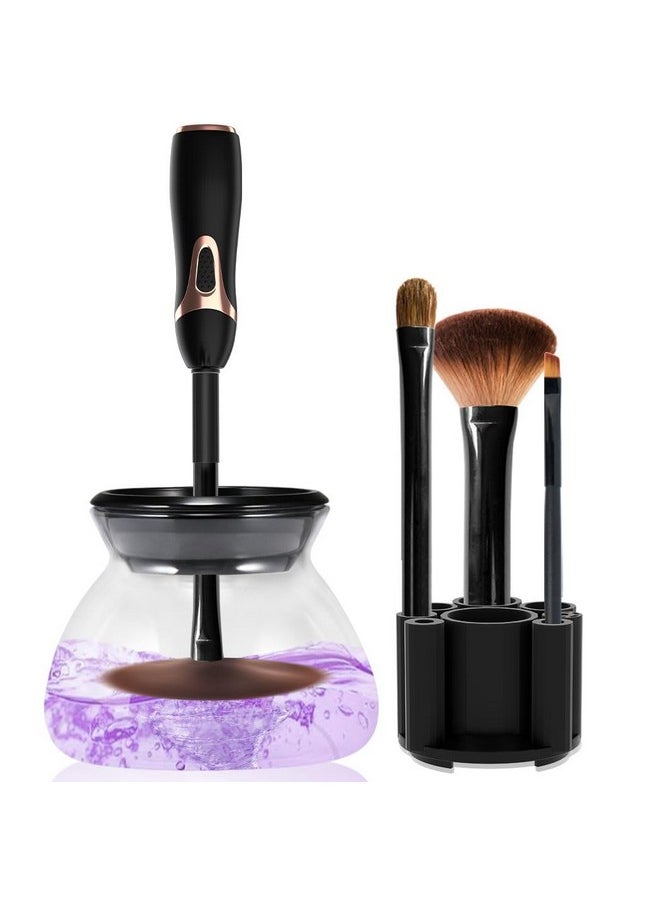 Makeup Brush Cleaner And Dryer Machine With Free Makeup Cleaner Shampoo Super-Fast Electric Brush Cleaner Machine Automatic Brush Cleaner Spinner Makeup Brush Tools (Black) - pzsku/Z387ABDA4B60BA49A9A4FZ/45/_/1733729572/64553b64-61e9-48bd-a2d5-428c8760d730