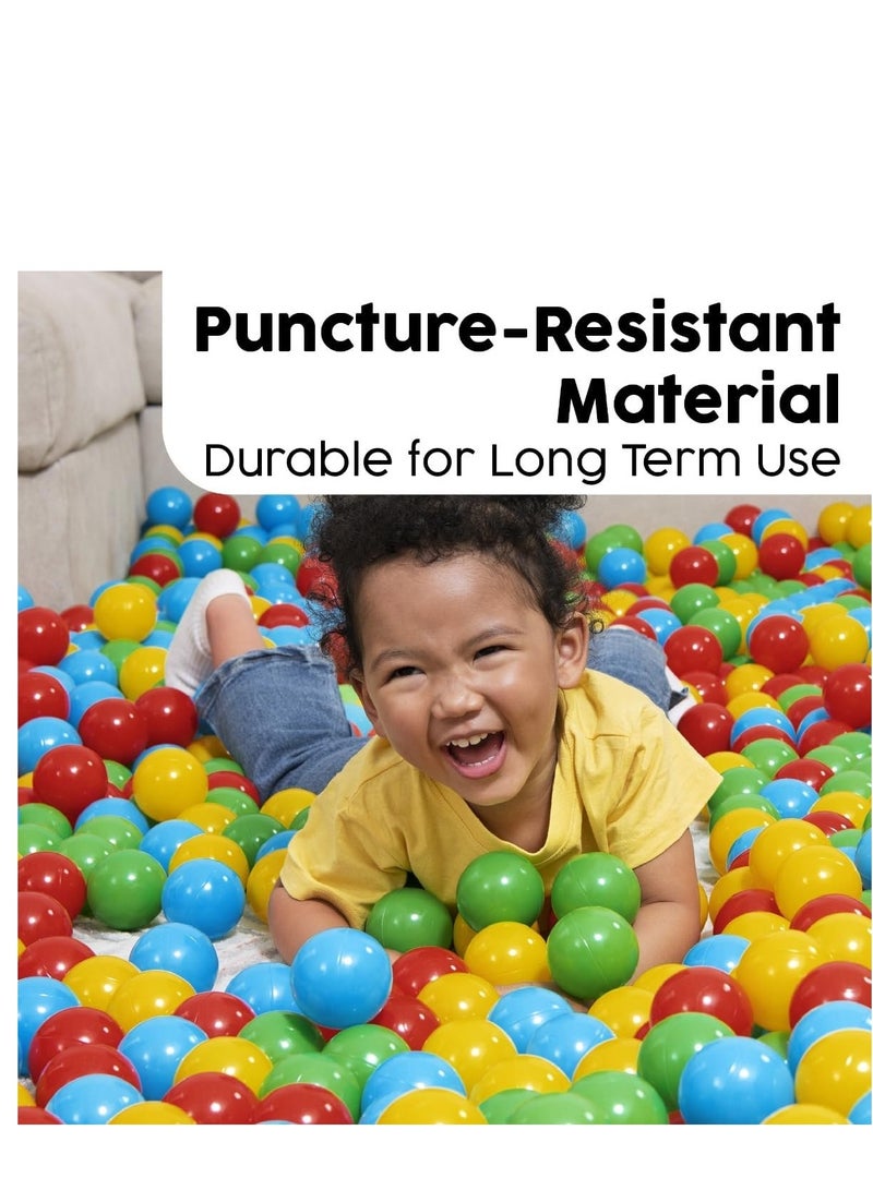 Bestway Colorful Play Balls for Kids – 100 Balls in a Practical Storage Bag – Safe Plastic Balls with Bright Colors for Fun in the Pool, Play Tent, or Garden - Image 5