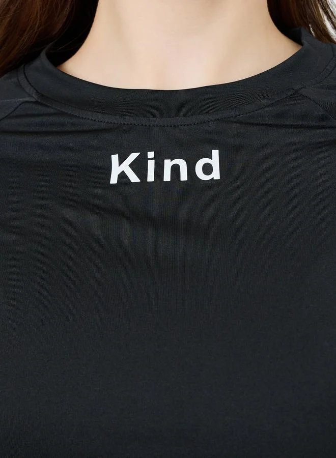 Styli  Fitted Printed T-shirt And Leggings Set for Women | Best Price UAE