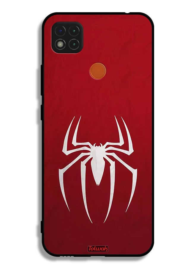 Tolwak Xiaomi Redmi 9C Protective Case Cover Spider Icon  - Image 2