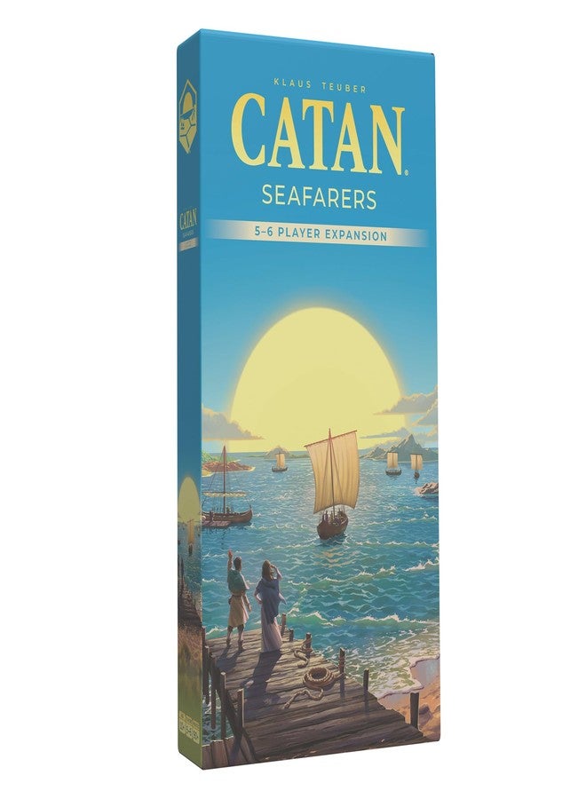 CATAN Seafarers 5-6 Player Board Game Expansion (6th Edition) Add More Players to Your Adventure, Strategy Game for Kids & Adults, Ages 12+, 3-6 Players, 60-90 Minute Playtime - Image 1
