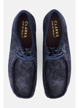 clarks Men Wallabee Lace Up Casual Shoes, Navy  - Image 3