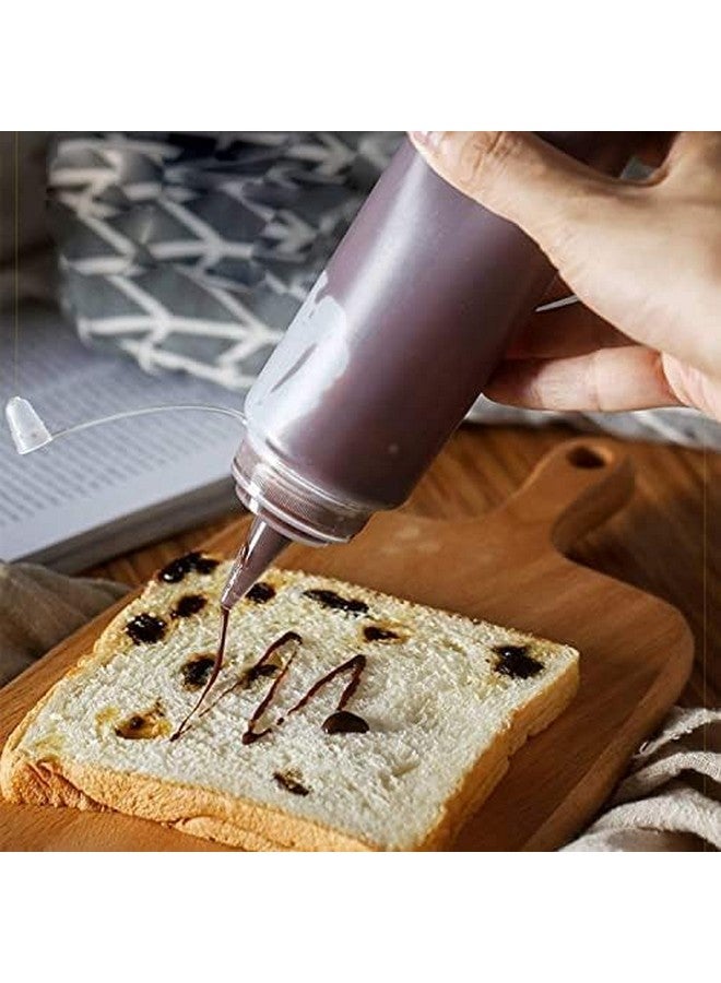 DAOME DAOME Plastic Squeeze Bottle Ketchup Mustard Honey Sauce Dispenser Bottle - 650 ML (6pcs)  - Image 4