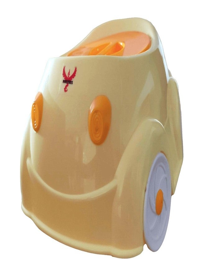 MOLTRES - BMW Potty Training Toilet Seat without Removable Tray, Lid For Boy And KIds (Age 6-18 Mths) Potty Seat/Potty Box. (Yellow) - Image 4