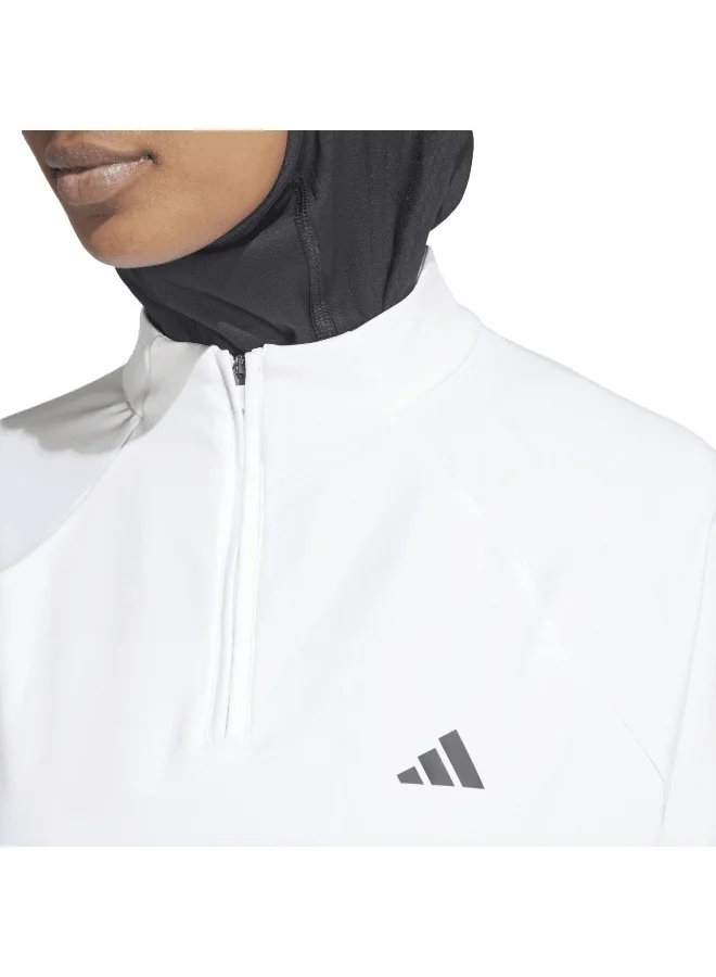 Adidas Tr-Es 1/4Zip White Training Track Tops 2Xs