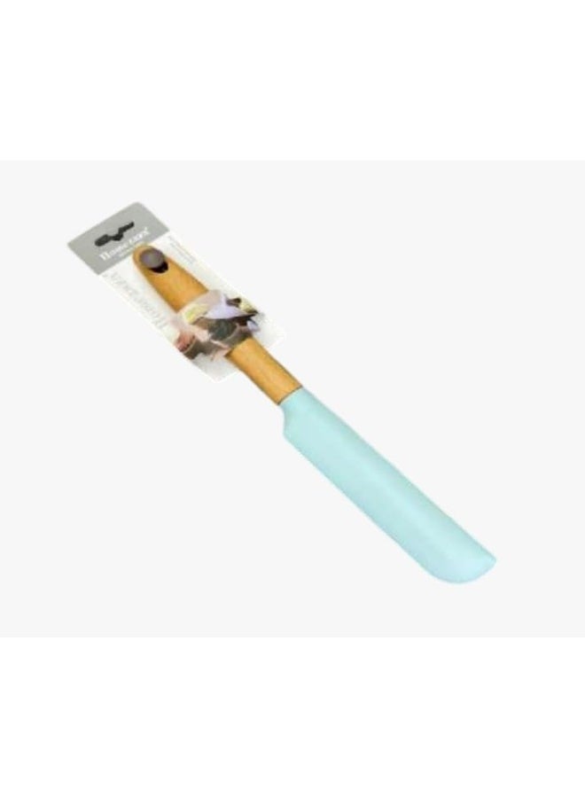 BS-56 Silicone Spatula w/Wooden Handle - Image 1
