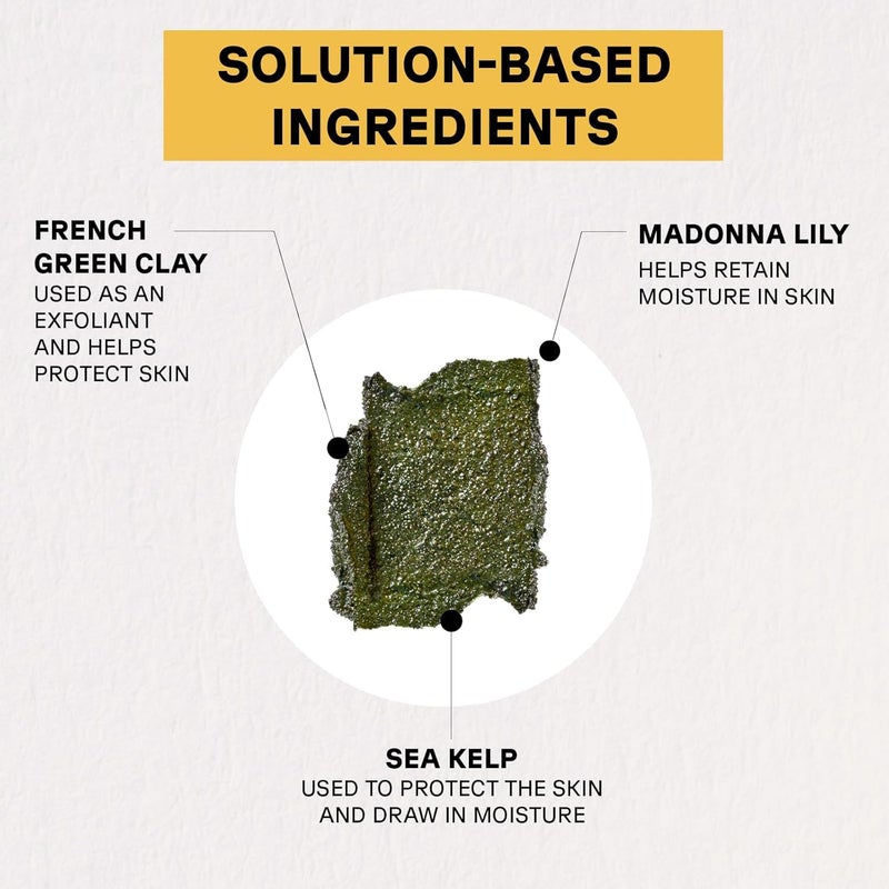 Acure Brightening Facial Scrub & Cleansing Gel Combo Pack - Exfoliating Face Wash & Gentle Daily Facial Cleanser for Radiant Skin with Sea Kelp, Pomegranate & Acai, 100% Vegan - 4 fl oz (2 Pack) - Image 5