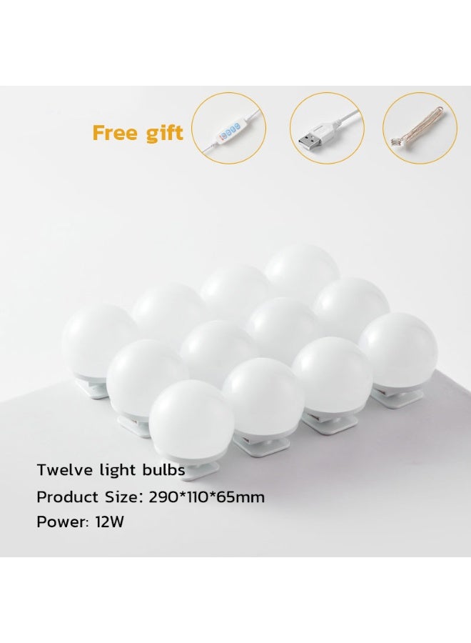 مودي مصباح مرآة LED MODI MD-ML01-12 أبيض 12W 3000K+4000K+6500K - Image 4