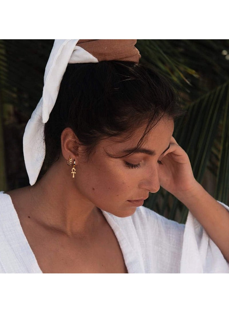 Mevecco - Women Huggie Earrings Gold Hoop Sleeper 14K Gold Filled Small Simple Handmade Hypoallergenic Everyday Jewelry - Image 1