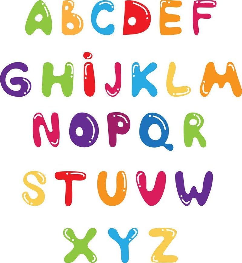 5 Ace abcd alphabets |Kids Room Posters|Poster for Play Schools|learning wall sticker paper poster(size:12x18 inch),multicolor - Image 1