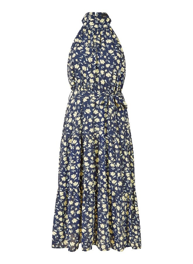 MELA LONDON Floral Print Halter Dress - Image 5