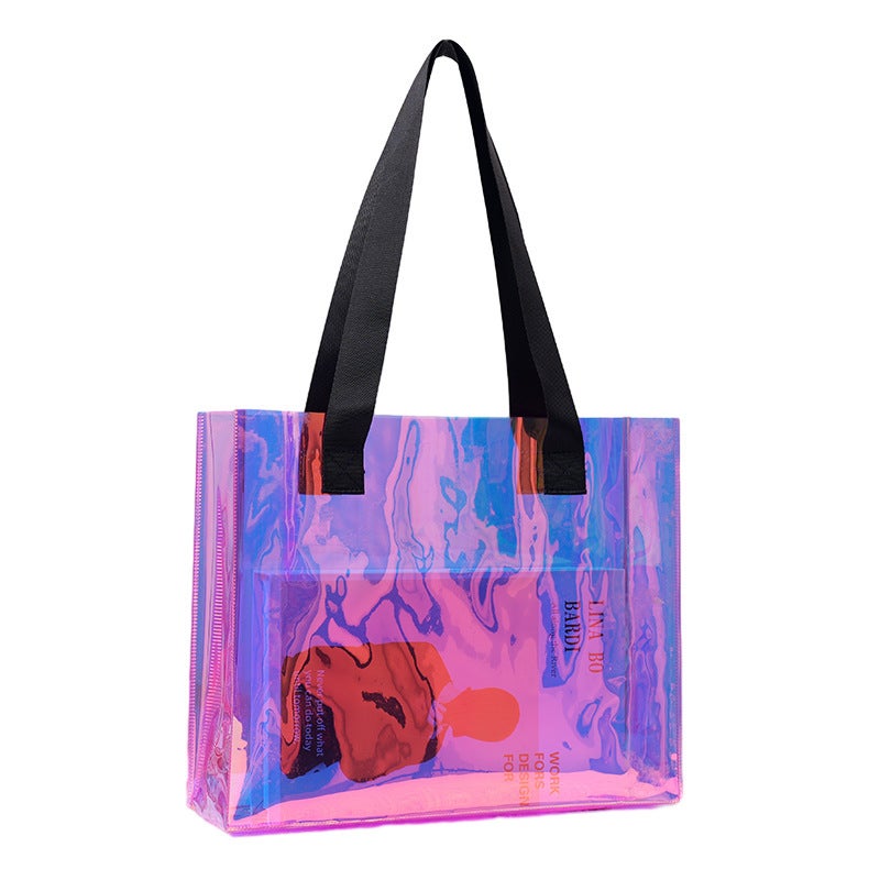PVC Laser Gift Bag with Handles - Image 5