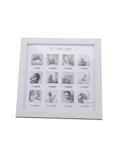 TOPINCN Baby First Year Photo Frame 12 Month Picture Frame Baby First Year Photo Frame For Baby Growth Record Baby Shower Gifts  - Image 2
