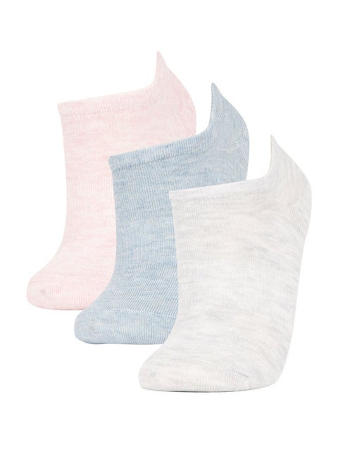 Woman Low Cut Low Cut Socks - 3 Piece