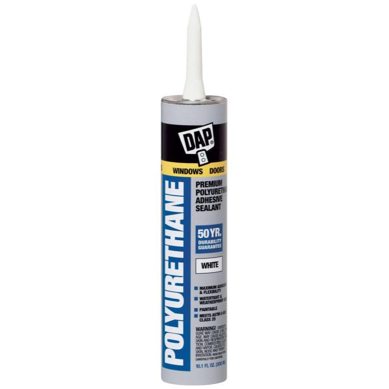 Dap 18810 12 Pack 101 oz Premium Polyurethane Construction Adhesive Sealant White