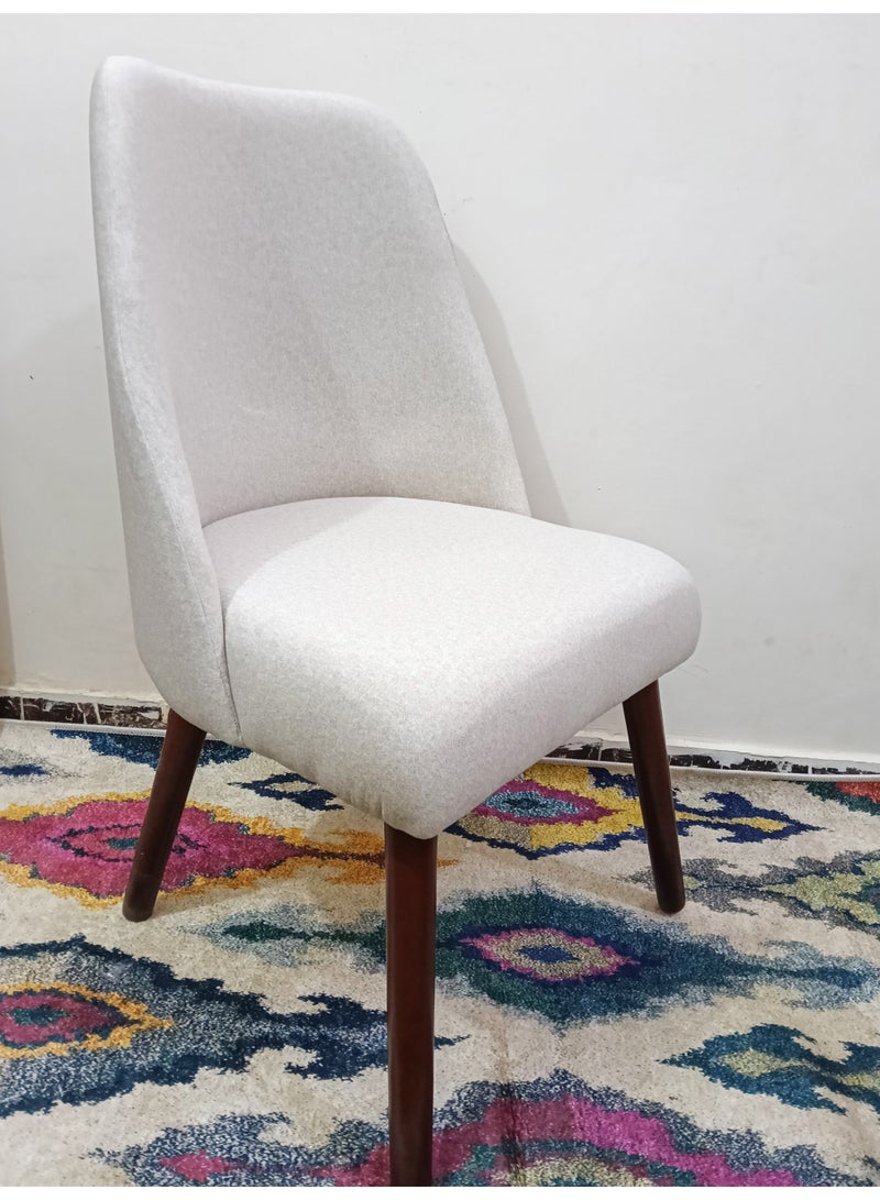 Beech wood chair for office and dining room. - Image 3