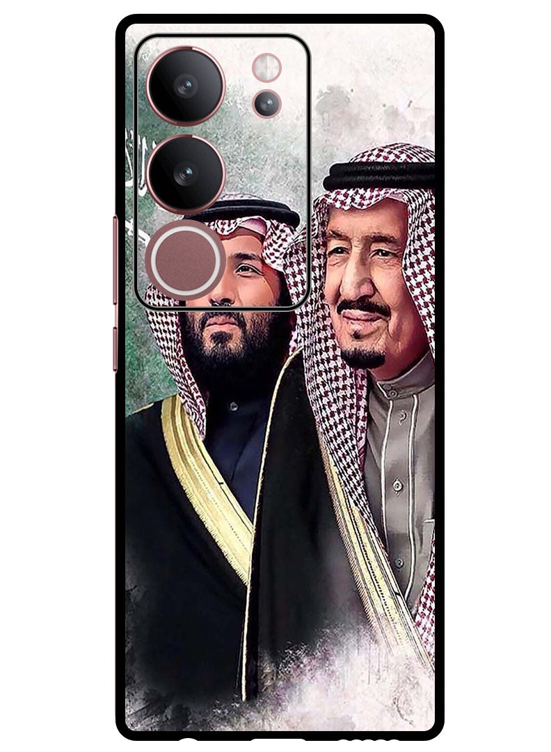 Theodor Protective Case Anti Scratch Shock Proof Bumper Cover For Vivo V29 - V29 Pro Sheikh Salman With Father - Image 1