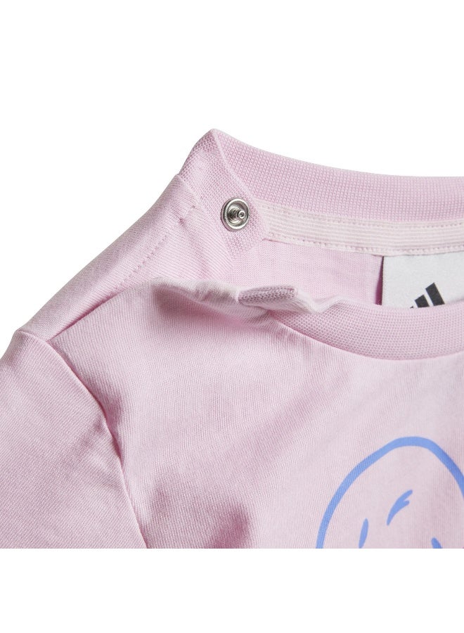 Adidas I Smi Summerset Pink Training Suits For Infant 0-3M - Image 4