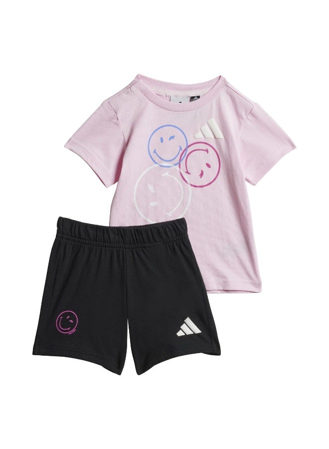 Adidas I Smi Summerset Pink Training Suits For Infant 0-3M - Image 1