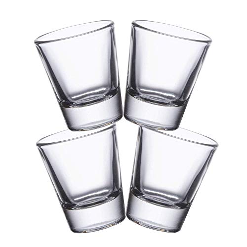 Gmark 1.5-Ounce Heavy Base Shot Glass Set, Whiskey Shot Glass 4-Pack GM2011A - Image 1