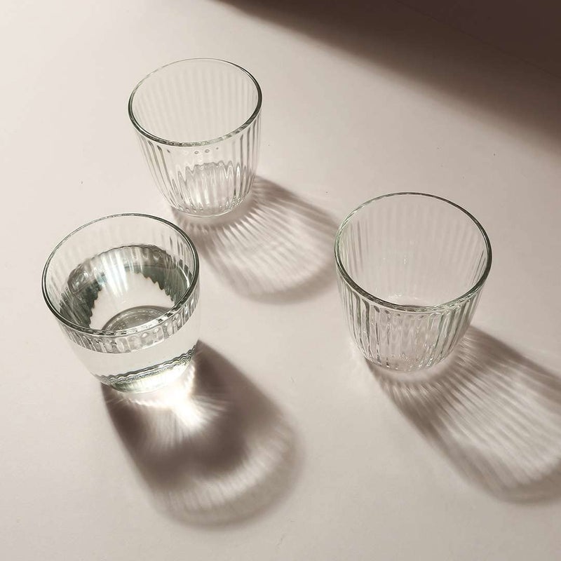 Wonderchef Wonderchef Bormioli Line Water Tumbler Clear Colour 290 ml Set of 6  - Image 2
