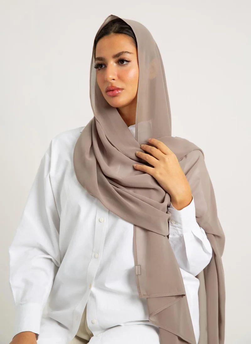 Kaafmeem Smoky Beige Laser Tarha