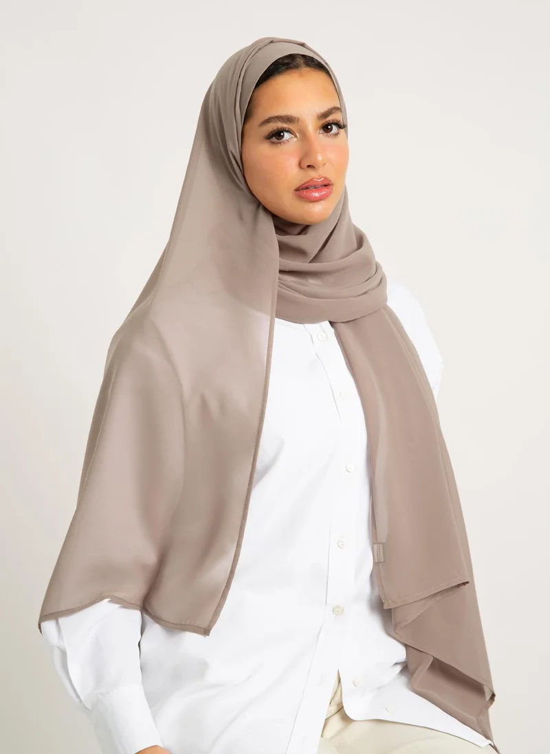 Kaafmeem Smoky Beige Laser Tarha