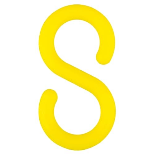 Mr. Chain S-Hook, 2-Inch, Yellow, Pack of 25 (50302-25) - Image 1