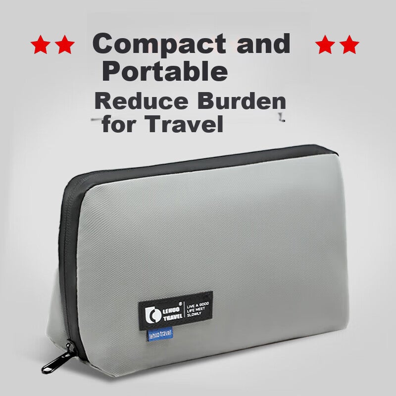 JD Jing Zao Right Away Digital Storage Bag, Power Bank, Laptop Charger, Earphones, Phone Accessories Pouch, Men's Travel Wallet, Passport Holder - Image 1