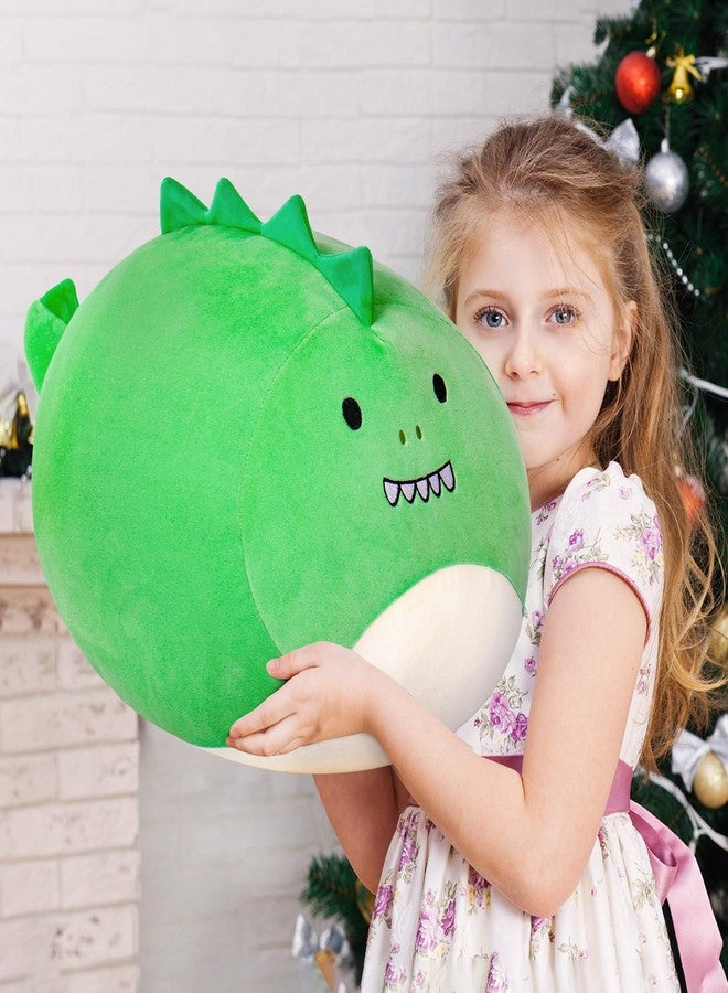 Wepop Dinosaur Stuffed Animal 20in Green - Giant Dinosaur Plush, Cute Dino Stuffed Animal Plushies Pillows Gifts for Kids Adults Boys and Girls - Image 3