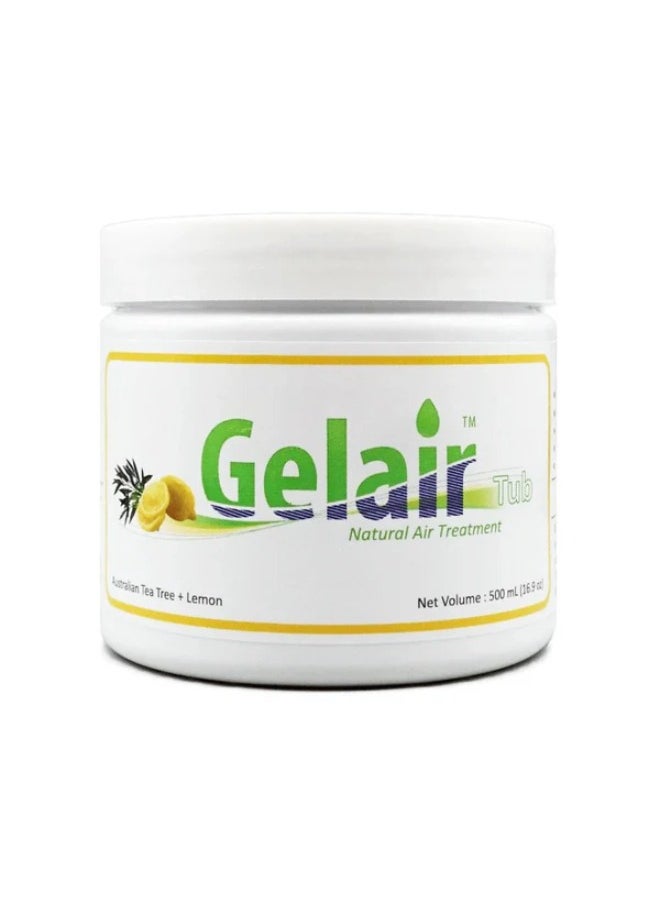 Gelair Gelair Air Purifying Tubs with Tea Tree Oil  500ml Lemon Scent  - Image 1