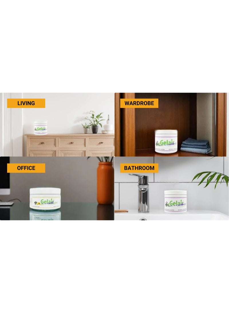 Gelair Air Purifying Tubs with Tea Tree Oil  500ml Lemon Scent - Image 4