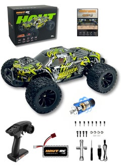 Harvestoy HAVT RC 1/14 Brushless  Romote Control Cars with LED Headlight for Beginners. Fast 60 km/h,4X4 Offroad .RC car for adults for kids.Toys Gifts  - Image 1