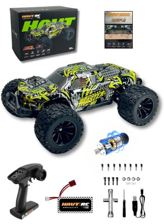 HAVT RC 1/14 Brushless  Romote Control Cars with LED Headlight for Beginners. Fast 60 km/h,4X4 Offroad .RC car for adults for kids.Toys Gifts - pzsku/Z387D0EFEAA69C576AB04Z/45/_/1738471827/43cc0162-5190-48fa-8868-eb91ff595cea