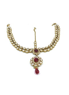 GOHONA Gohona Bollywood Style Head Chain Jewelry Matha Patti  - Image 2