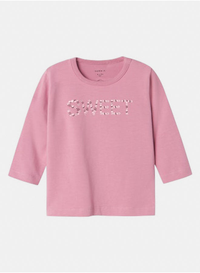 NAME IT name it Baby Girls Osia Longsleeve Top  - Image 1