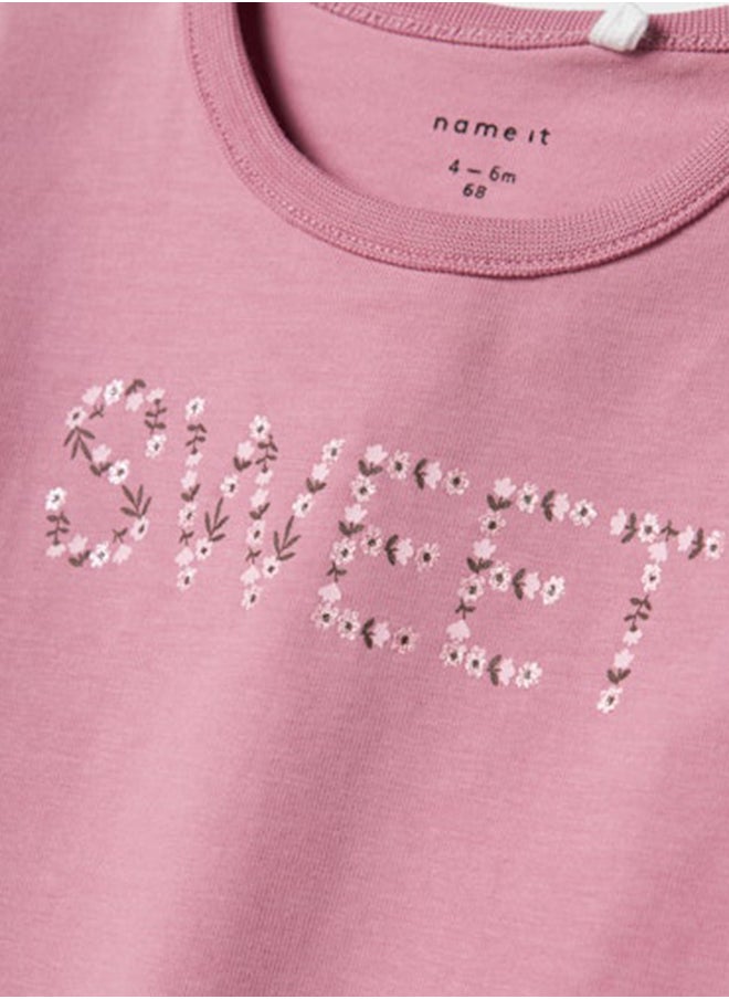 NAME IT name it Baby Girls Osia Longsleeve Top  - Image 4