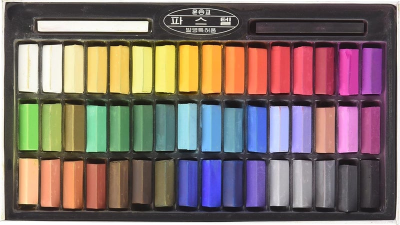 Mungyo Non Toxic Mungyo Soft Pastel Set of 48 Square Chalk - Image 5