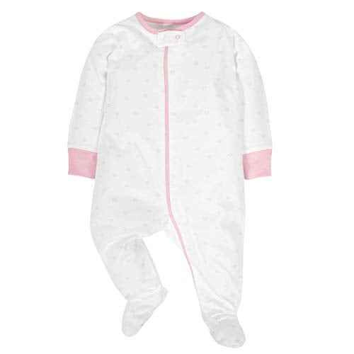 Gerber Baby Girls 4 Pack Sleep 'N Play Footie Assorted colors 0-3 Months, Castle - Image 3