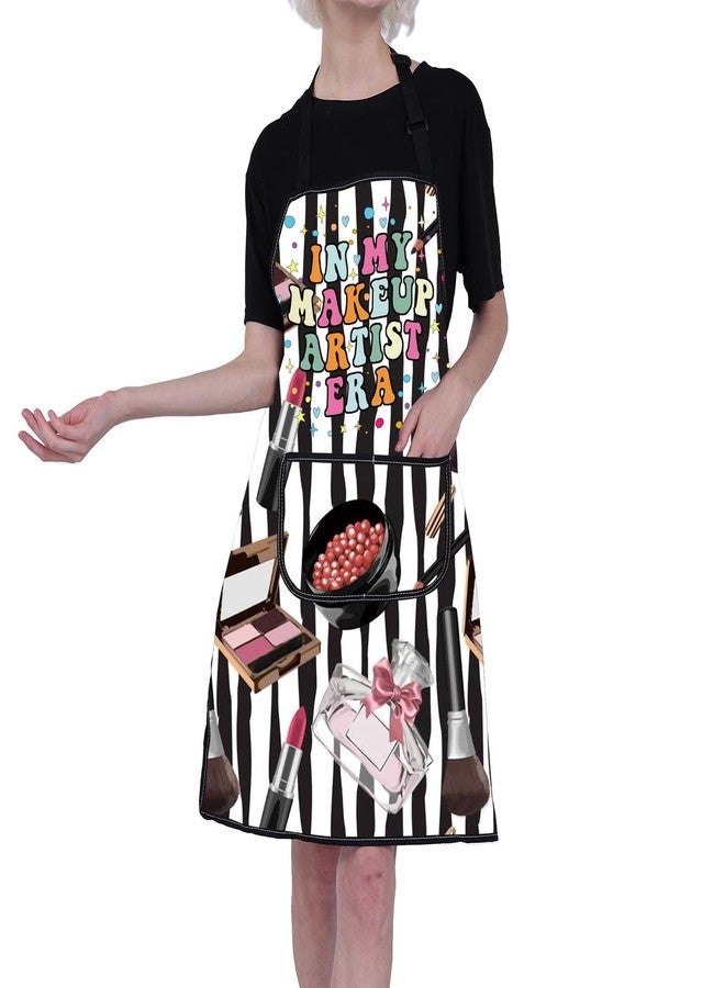 BNQL Makeup Artist Apron Makeup Apron with Pockets Esthetician Gifts In My Makeup Artist Era Gifts Cosmetology Student Gifts - Image 5