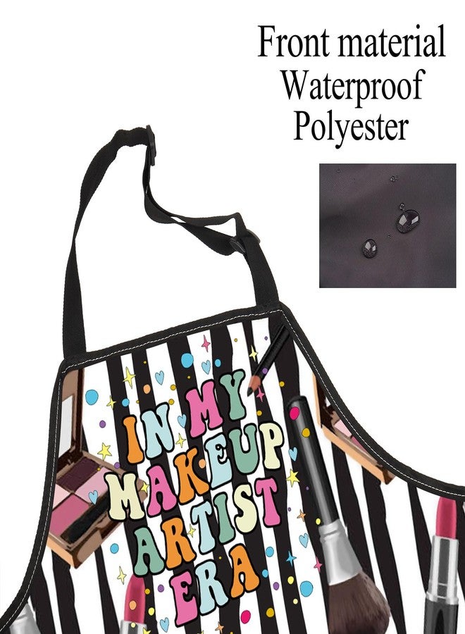 BNQL Makeup Artist Apron Makeup Apron with Pockets Esthetician Gifts In My Makeup Artist Era Gifts Cosmetology Student Gifts - Image 3