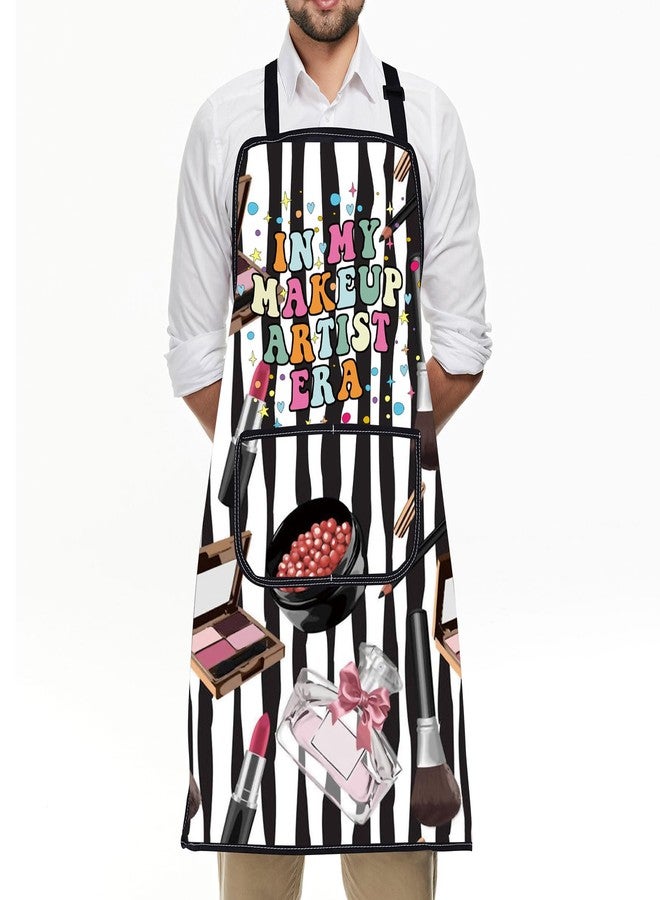 BNQL Makeup Artist Apron Makeup Apron with Pockets Esthetician Gifts In My Makeup Artist Era Gifts Cosmetology Student Gifts - Image 4