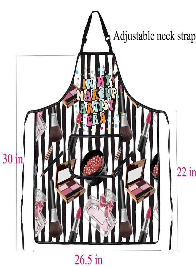 BNQL Makeup Artist Apron Makeup Apron with Pockets Esthetician Gifts In My Makeup Artist Era Gifts Cosmetology Student Gifts - Image 2